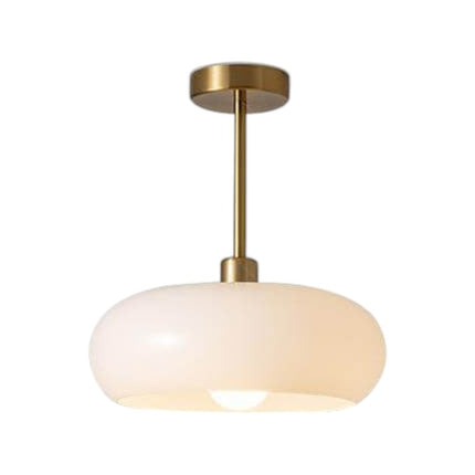 Retro-LED-Deckenleuchte in Kuppelform