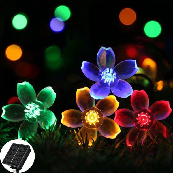 Moderne LED-Solarleuchte mit 8 Leuchtmodi