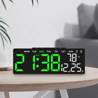 Digitaler LED-Wecker mit Temperatur- und Datumsanzeige