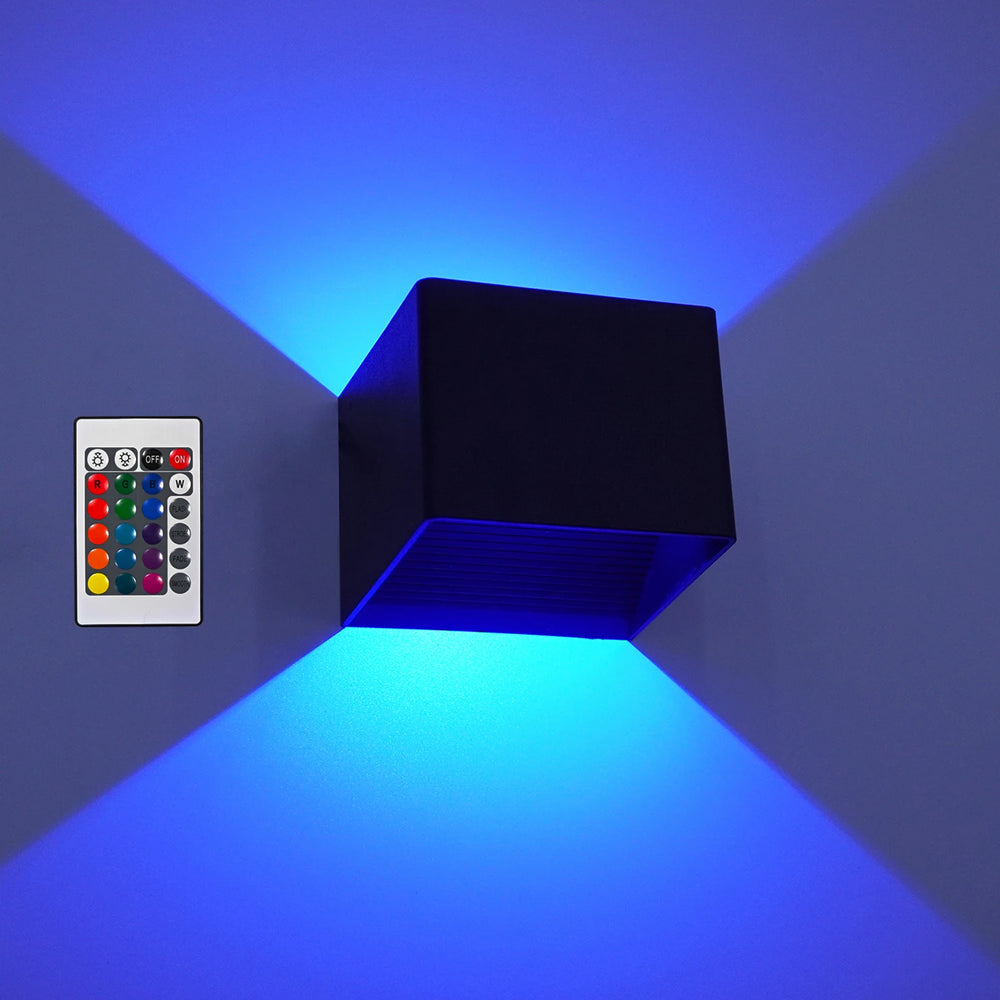 Moderne Farbwechselnde Intelligente LED-Wandleuchte