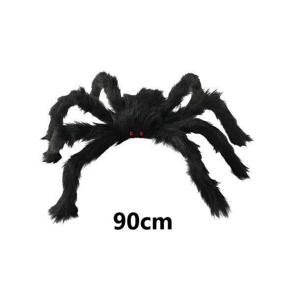 Riesige haarige Spinne Halloween-Dekoration
