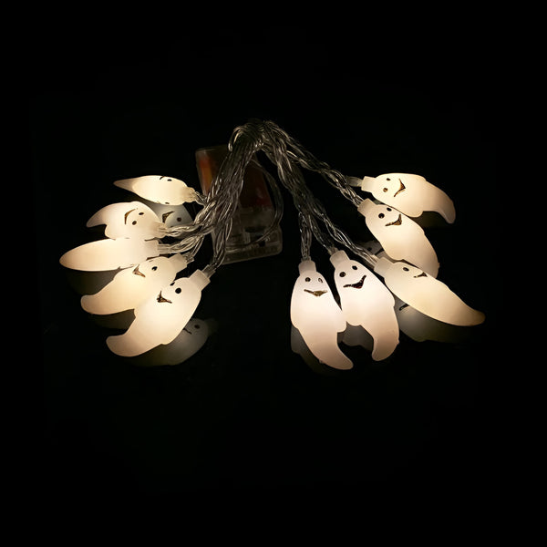 Gruselige Halloween Deko LED Augapfel Lichterkette
