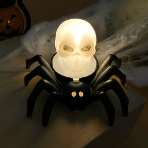 Gruselige LED-Halloween-Deko-Lichter mit Spinnenbeinen