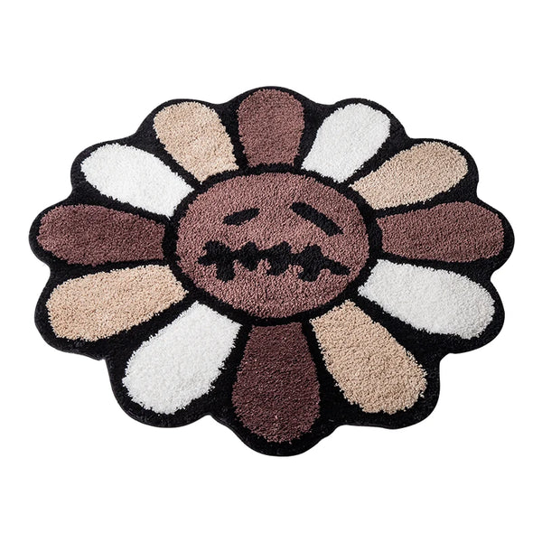Rutschfester Teppich Mit Blumenmuster Für Schlafzimmer Und Wohnzimmer