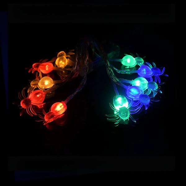 Gruselige Halloween Deko LED Augapfel Lichterkette