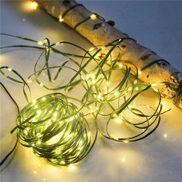 Mehrfarbige LED Weihnachts Lichterketten Für Den Außenbereich