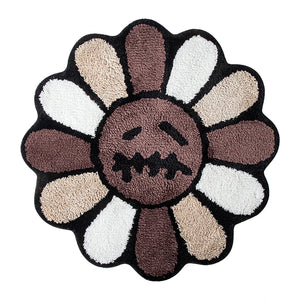 Rutschfester Teppich Mit Blumenmuster Für Schlafzimmer Und Wohnzimmer