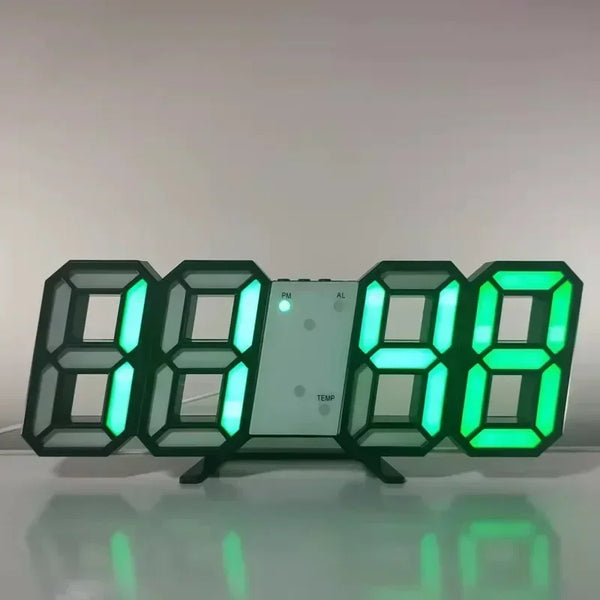 3D-LED-Wecker mit moderner Digitalanzeige