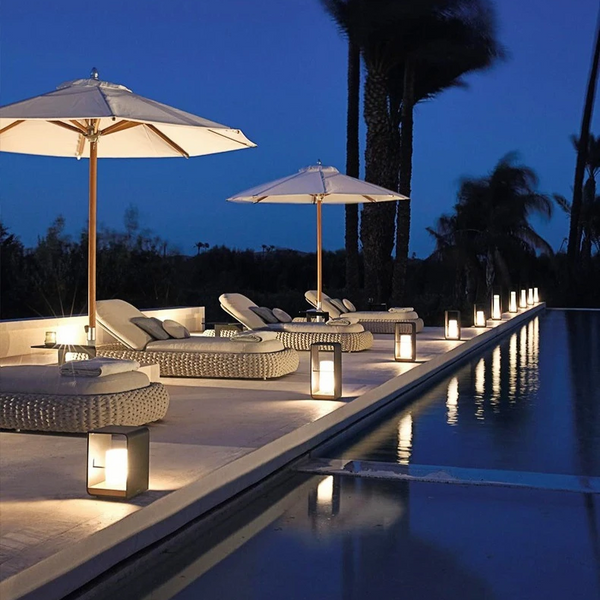 Solarbetriebene Außenlampe für Garten und Terrasse