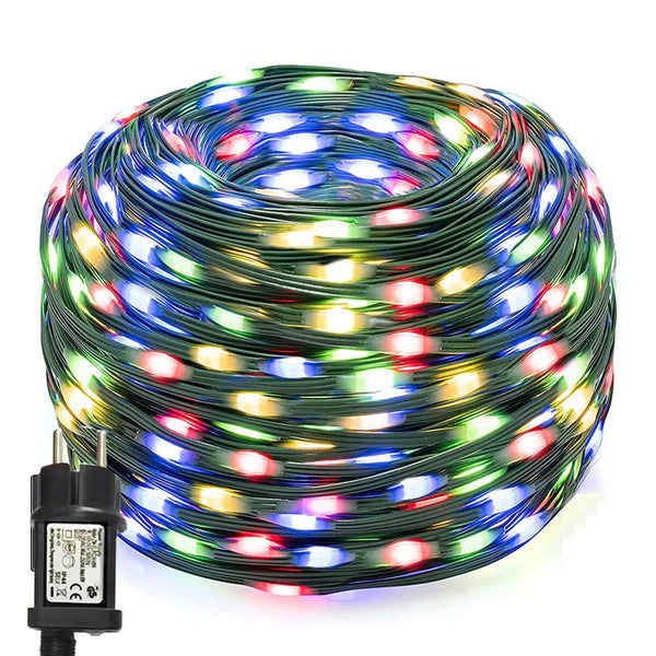 Mehrfarbige LED Weihnachts Lichterketten Für Den Außenbereich