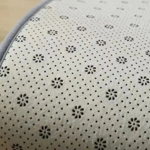Weicher waschbarer großer teppich