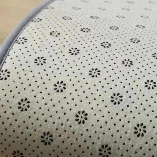 Weicher waschbarer großer teppich