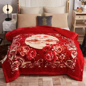 Weiche Gewichtet Decke mit Blumenmuster