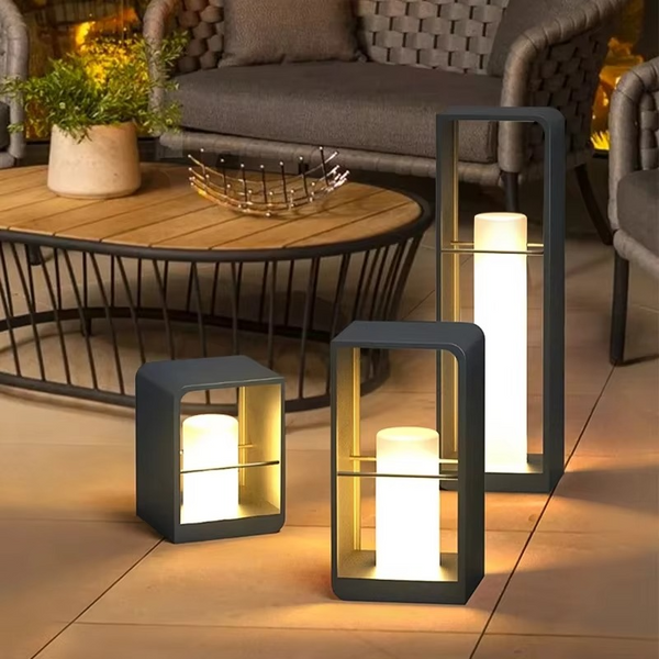 Solarbetriebene Außenlampe für Garten und Terrasse