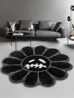 Rutschfester Teppich Mit Blumenmuster Für Schlafzimmer Und Wohnzimmer