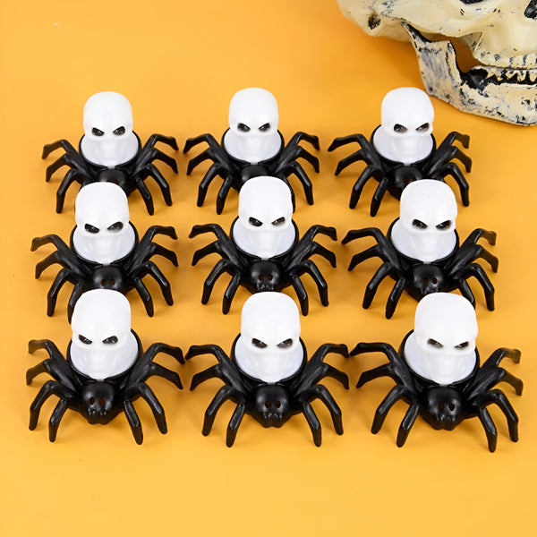Gruselige LED-Halloween-Deko-Lichter mit Spinnenbeinen