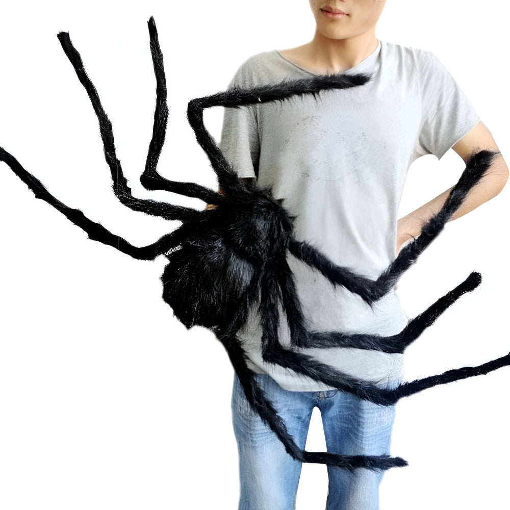 Riesige haarige Spinne Halloween-Dekoration