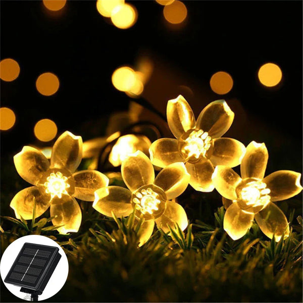 Moderne LED-Solarleuchte mit 8 Leuchtmodi