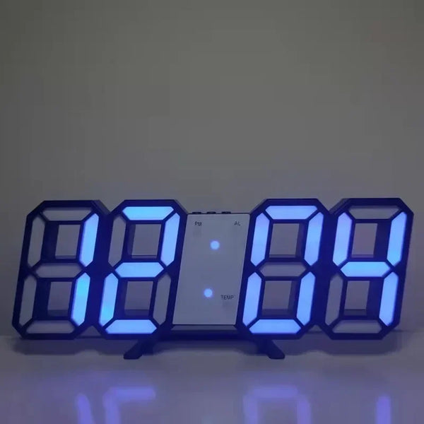 3D-LED-Wecker mit moderner Digitalanzeige