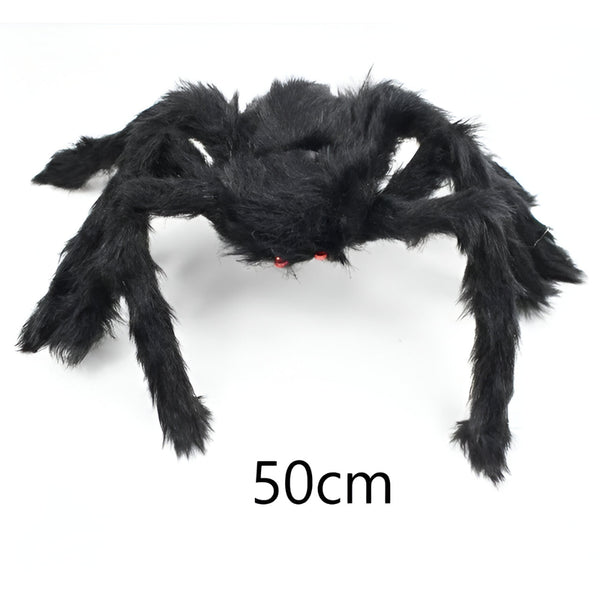 Riesige haarige Spinne Halloween-Dekoration