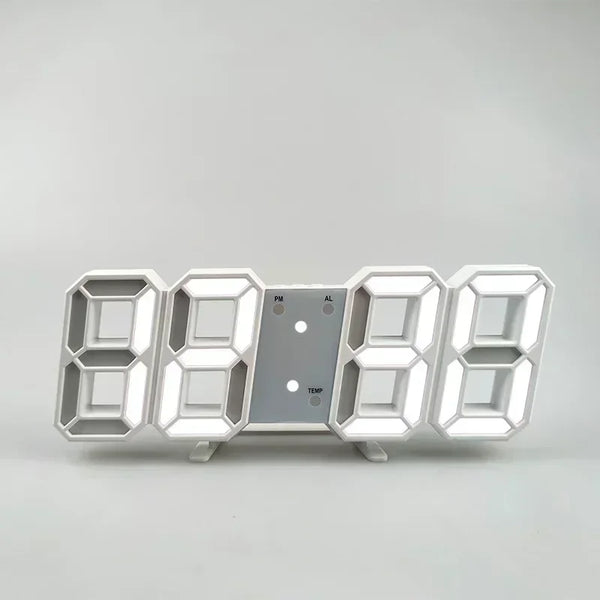 3D-LED-Wecker mit moderner Digitalanzeige