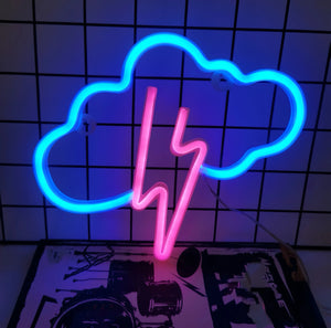 Buntes LED Stilvoll Neon Schild