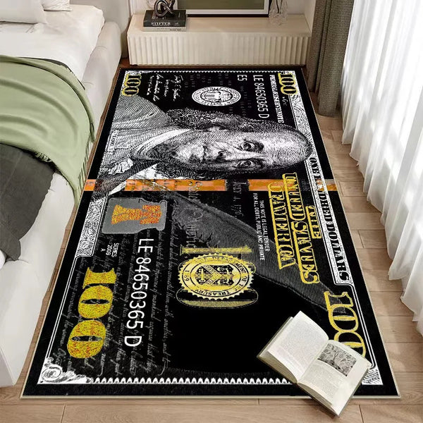 Realistische Geld Bodenmatte für Schlafzimmer