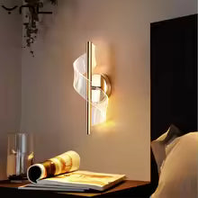 Moderne Stilvolle Spirale-LED-Wandleuchte