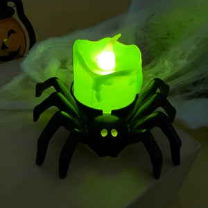 Gruselige LED-Halloween-Deko-Lichter mit Spinnenbeinen