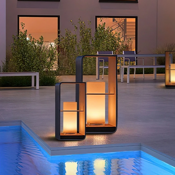 Solarbetriebene Außenlampe für Garten und Terrasse