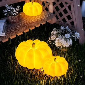 Außen LED Kürbis Halloween Deko Lichter