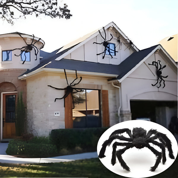 Riesige haarige Spinne Halloween-Dekoration