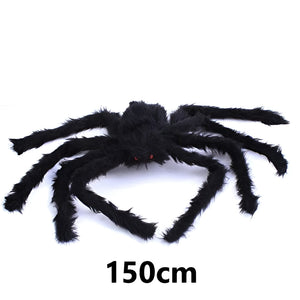 Riesige haarige Spinne Halloween-Dekoration
