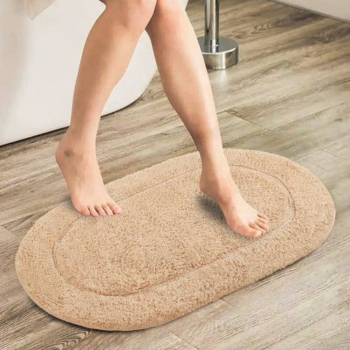 Ovale Weiche Rutschfeste Badematte