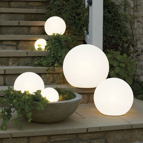 Solar Gartenlicht Kugelform LED