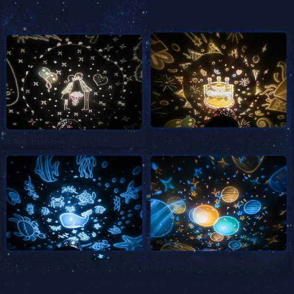 Sternenhimmel Projektor Nacht Galaxie Lampe