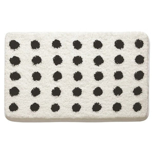 Polka Tupfen Schnell Trocken Weich Badematte