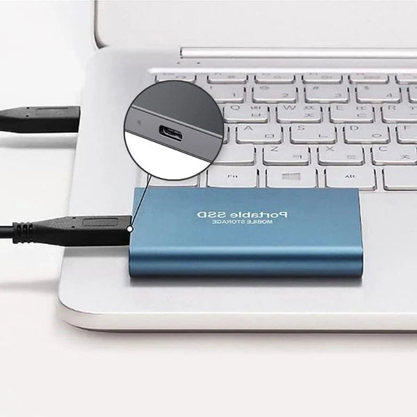Tragbarer SSD-Speicher