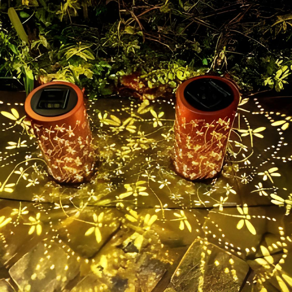 Solar Wetterfest Laterne für Garten und Outdoor Nutzung