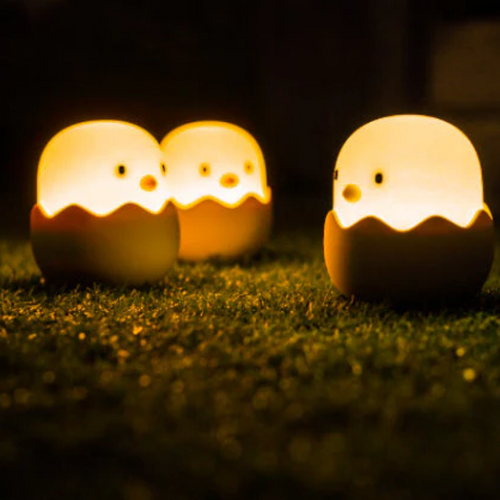 Eierschale Berührung Sensor Halloween Deko LED-Nachtlicht