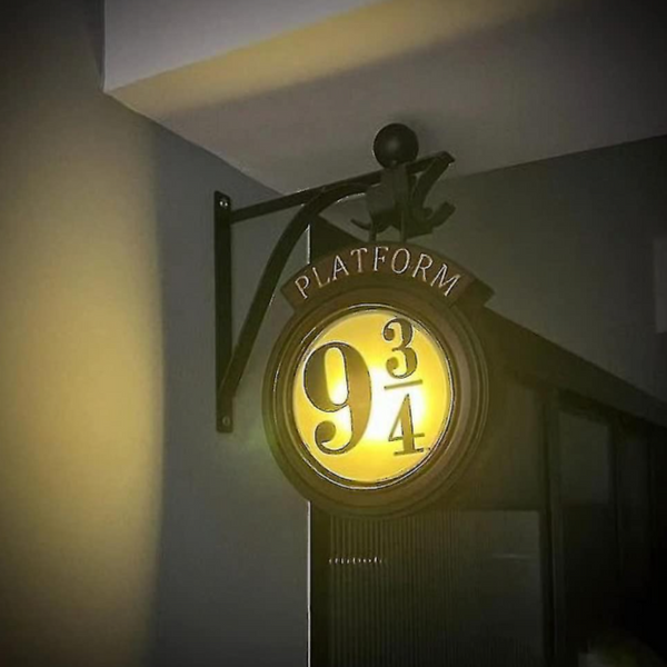 Plattform 9 ¾ LED-Wandleuchte