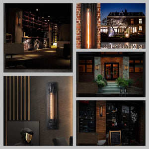 Wandmontierte stilvolle Vintage-LED-Leuchte