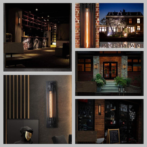 Wandmontierte stilvolle Vintage-LED-Leuchte
