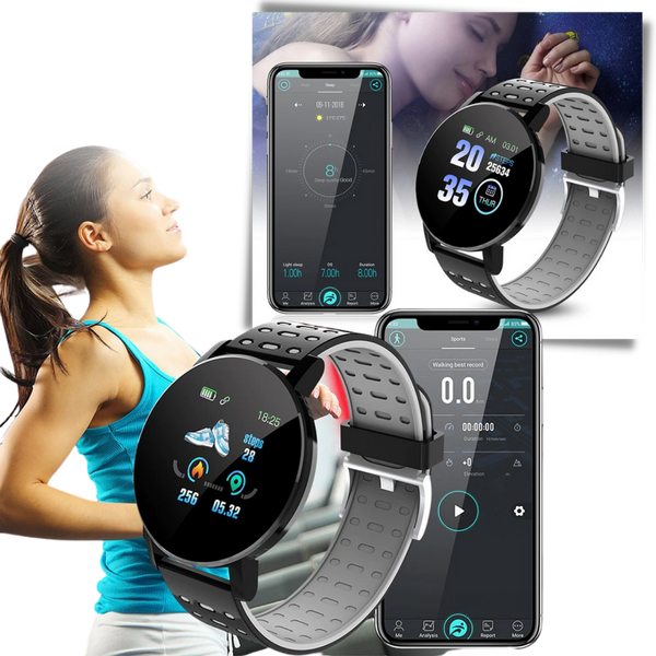 Smartwatch mit Fitness-Tracking