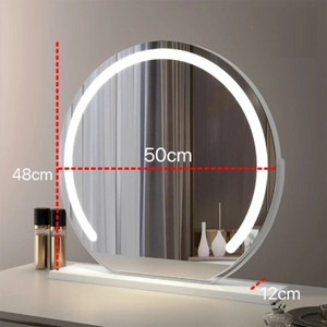 Schminktischspiegel mit LED-Leuchten