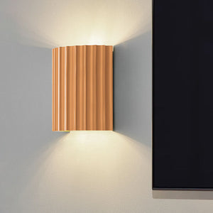 Moderne gerippte Wand LED-Wandleuchte
