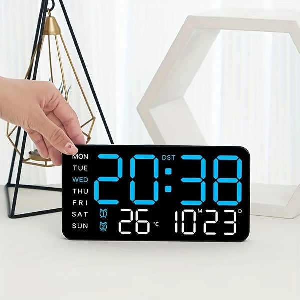 LED-Digitalwecker mit Temperatur- und Kalenderanzeige