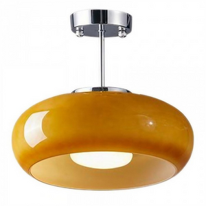 Retro-LED-Deckenleuchte in Kuppelform