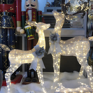 LED-Weihnachts-Rentier-Steckdekoration