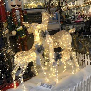 LED-Weihnachts-Rentier-Steckdekoration